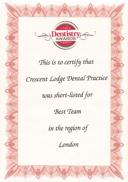 Crescent Lodge Dental Practice Clapham