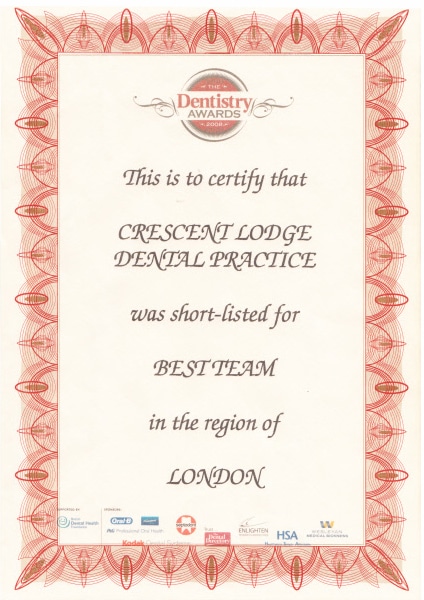 Crescent Lodge Dental Practice Clapham