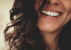 Woman with orthodontic braces at Clapham Common dental practice